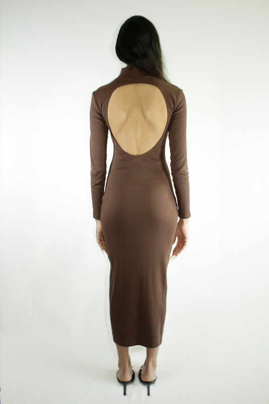 ROBE LEX MARRON