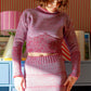 MAÏ RED KNITTED SWEATER